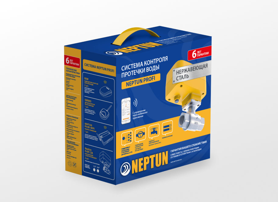 Дизайн упаковки Neptin PROFI-WIFI