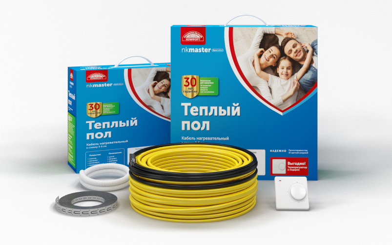 Ребрендинг теплых полов «Национальный комфорт» вывел продукт на новый уровень Ребрендинг теплых полов «Национальный комфорт» вывел продукт на новый уровень